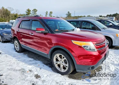 2013 Ford Explorer Limited z USA, uszkodzony, nr VIN 1FM5K8F87DGC71626